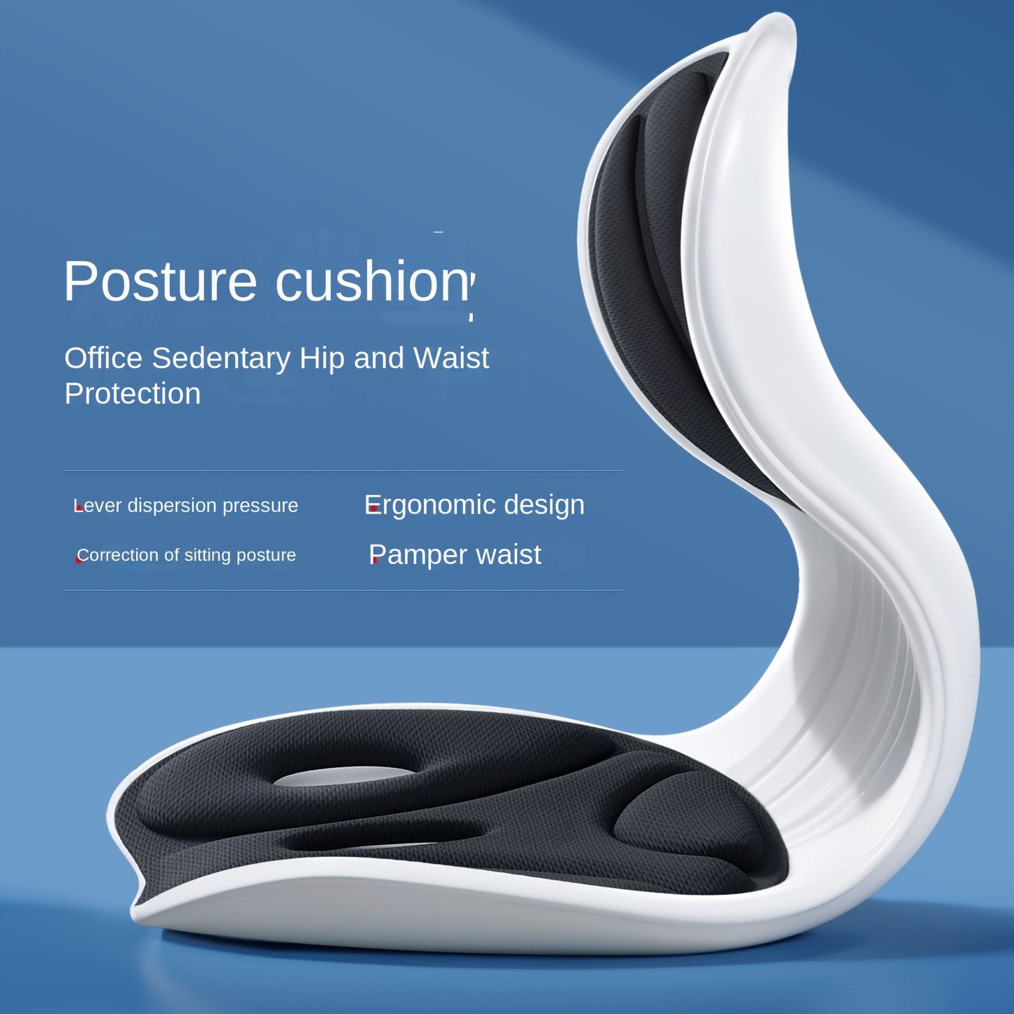 Chaise Ergonomique avec Soutien Lombaire – Bureau & Confort